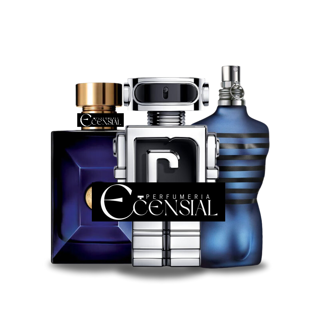 TRIO VRSC DYLAN BLUE, PACO R, PHANTOM & JEAN P. GAULTIER ULTRA MALE 100ML