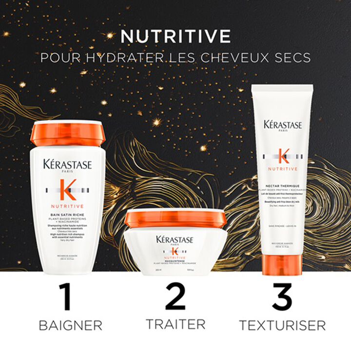 Nutritive - Coffret de soins pour Cheveux Fins à Moyens et Très Secs