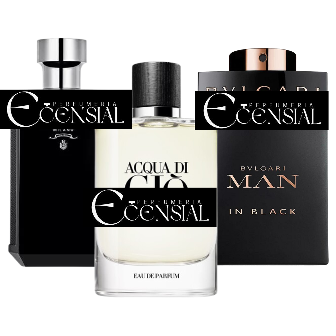 TRIO G - IN BLACK, G.A. ACQUA DI GIO & L'HOMME P.